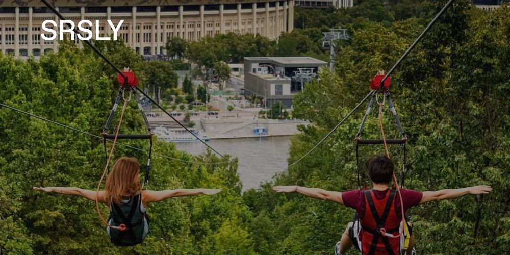 Зиплайн Скайпарк Москва